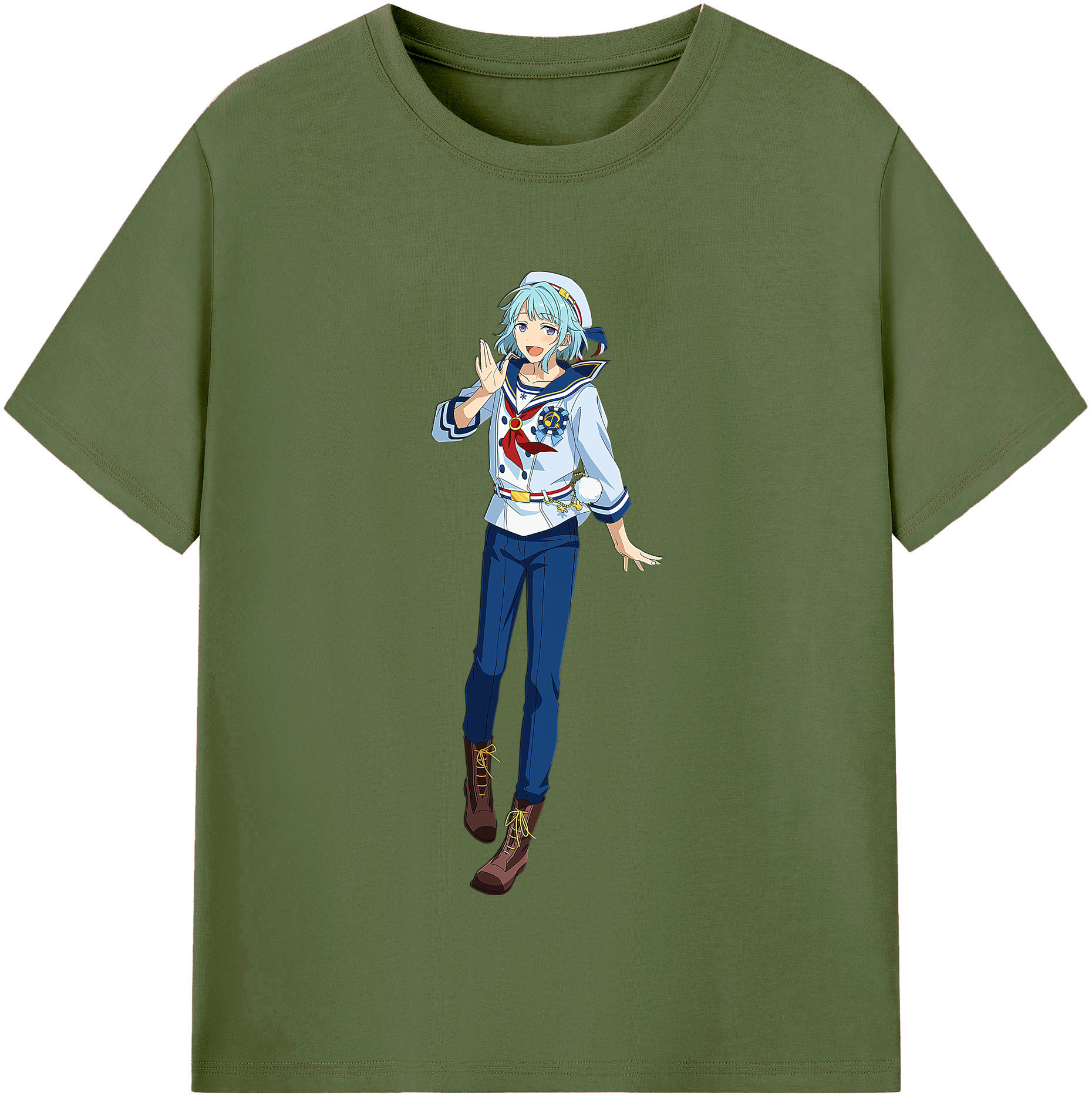 （画像用） あんさんぶるスターズ! Ensemble Stars 綿100％半袖Tシャツ（フロントプリント）